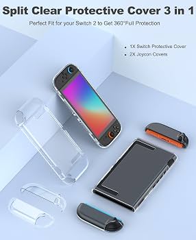 Amazon.com: Spican Switch 2 Accessories 4 in 1 Bundle, Switch