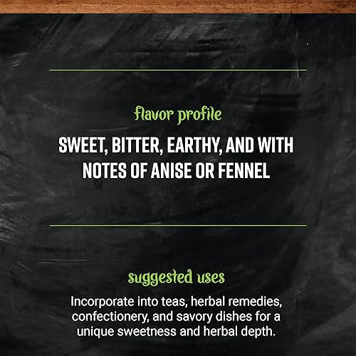 Miniatura 4 de Frontier Co-op Polvo de raíz de regaliz, orgánico certificado, Kosher  Bolsa a granel de 1 libra  Glycyrrhiza glabrauralensis