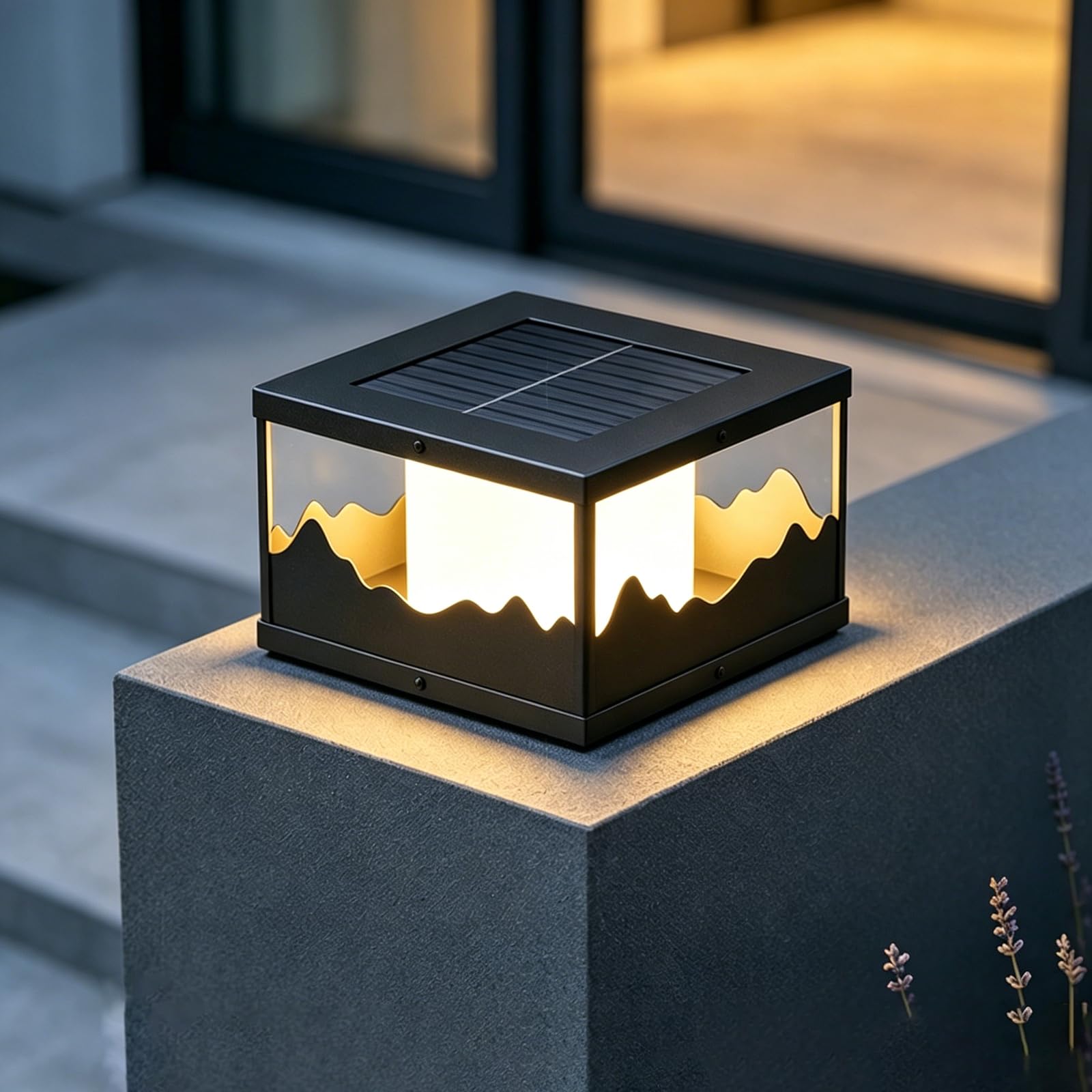 Farolas exteriores de diseño con luces LED para portones y muelles sidos