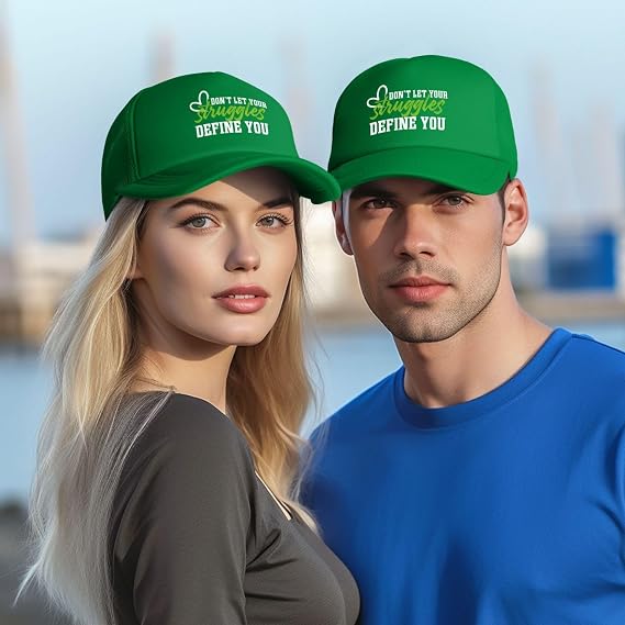 Don T Let Your Struggles Befine You Baseball Cap Women Men Mesh Sun Hat Adjustable Trucker Hats Caps