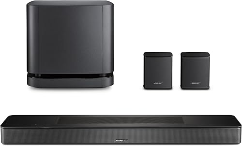 Bose Barre de Son Intelligente Dolby Atmos, Enceinte Barre de Son Bluetooth avec contrôle Vocal et Amazon Alexa intégré, compatibilité avec l’Assistant Google, Noir - 5