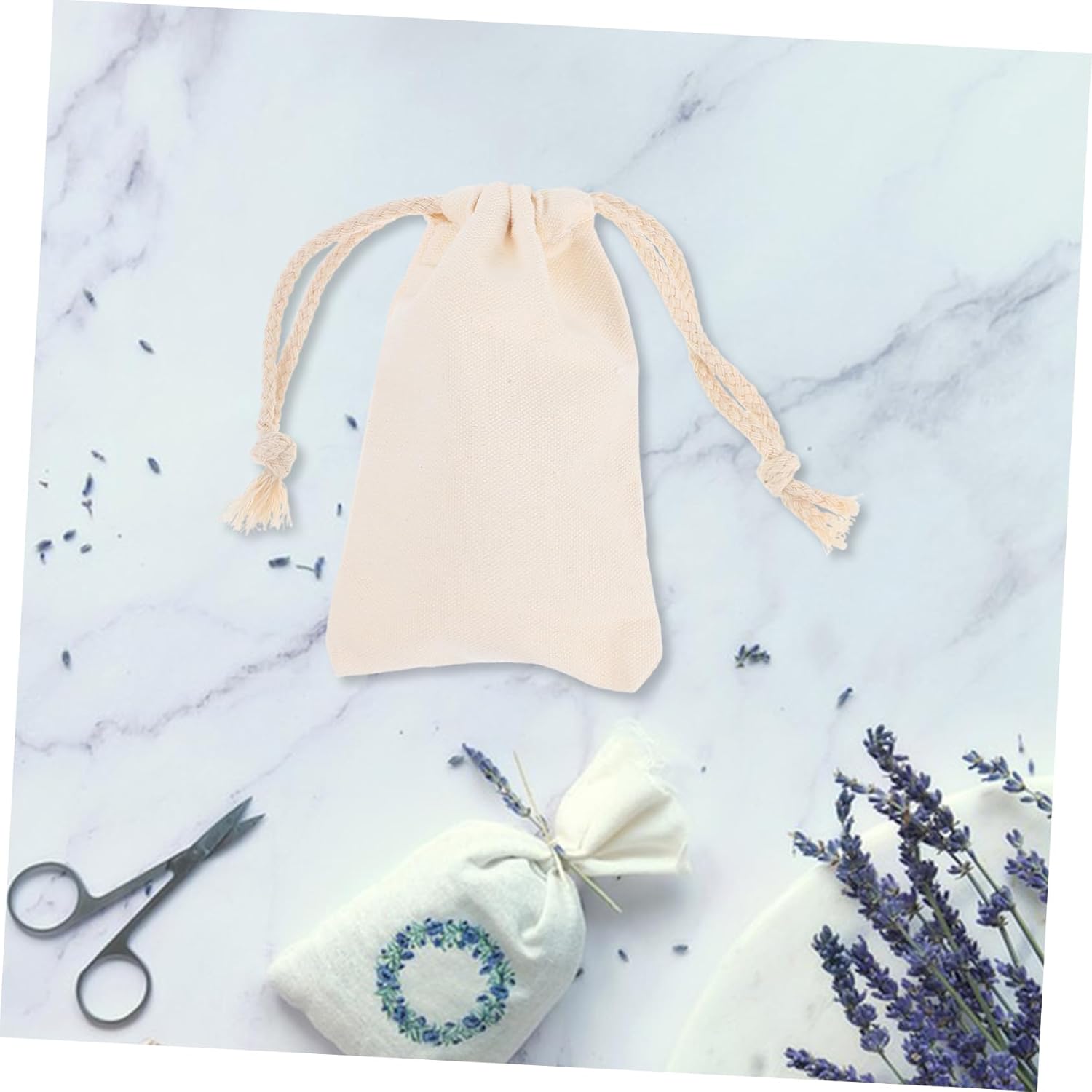 Cabilock 50pcs Drawstring Bags Versatile Party Favor Pouches for Weddings Home Storage Jewelry and Candy Convenient Design for Easy Organization