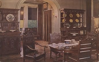 Dining Room, Home of Franklin D. Roosevelt, Hyde Park, NY New York Original Vintage Postcard