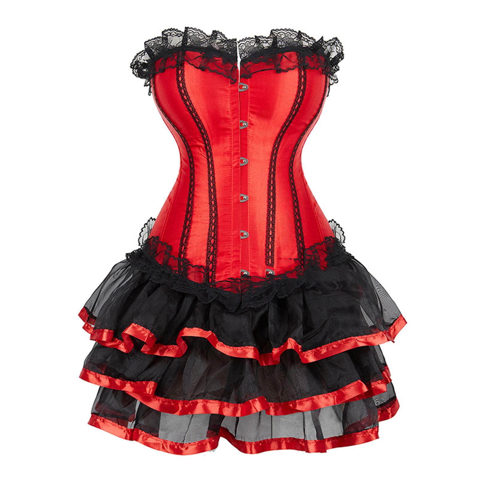 Corset Bustier Femme Plume Paon | Pour Déguisement, Fête, Halloween, Cabaret | Fermeture Zip Et Laçage Dos | Taille Ajustable - 2