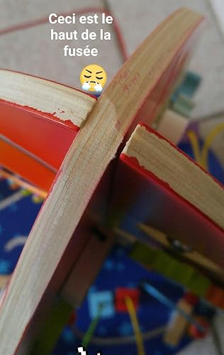 HXHWKEN – 12 Fusées En Bois à Peindre – Kit Créatif Avec Stylos Aquarelle Et Autocollants – Bricolage Enfant – Cadeau Filles Et Garçons