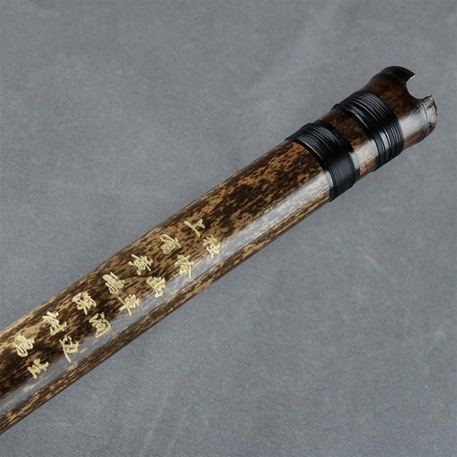 Shakuhachi 54cm Vertical Flute D Key Shakuhachi 5 Holes Bamboo Flute Woodwind Instrument Bamboo Flute for Beginners