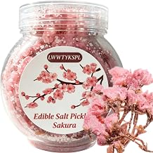 5.29oz Japanese Pickled Sakura Cherry Blossoms for Tea | Salted Sakura Blossoms, Edible Salted Flowers, Premium Grade, for Baking & Cocktails, Authentic Japanese Cuisine