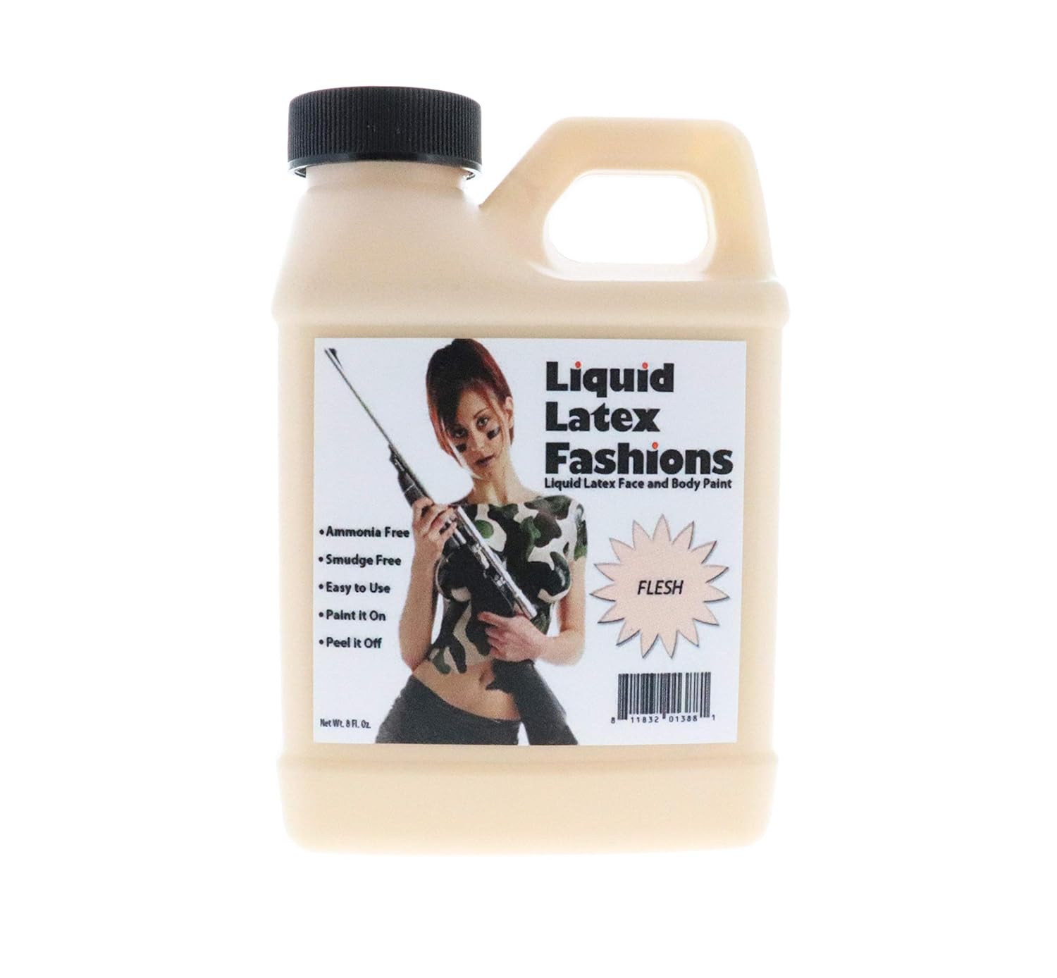 Buy Ammonia Free Liquid Latex Body Paint 8oz Tan Online at Low Prices