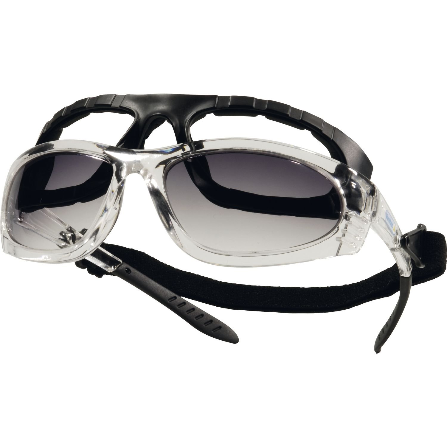 Venitex Delta Plus Blow Safety Glasses Specs With Gradient Smoke Lenses And Removable Lens