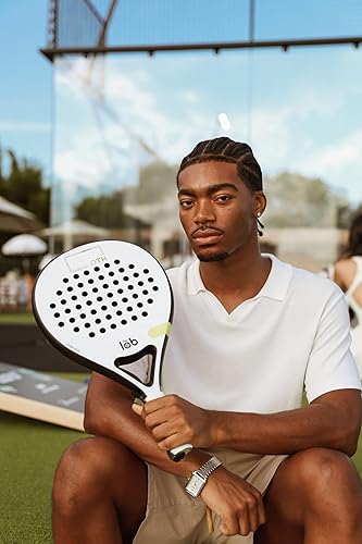 Miniatura 7 de Pala de pádel de fibra de carbono 3K de forma redonda para hombres y mujeres - Potencia y control de precisión, durabilidad, personalizable