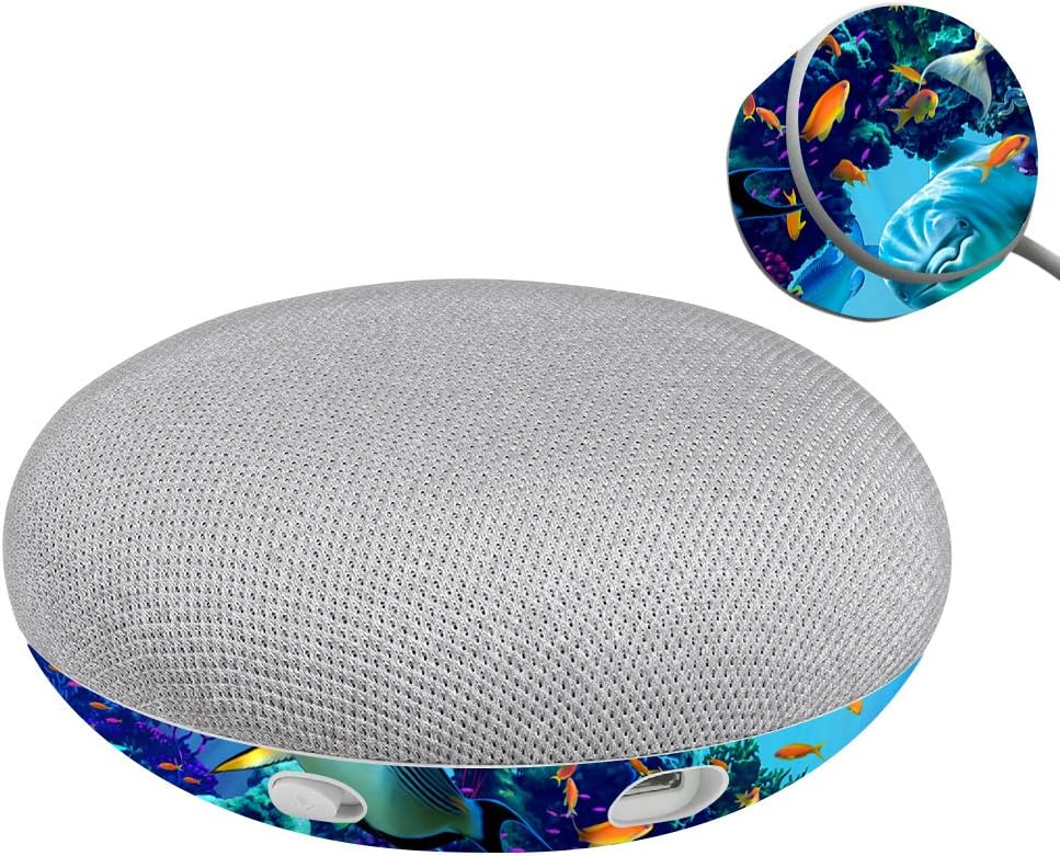 MightySkins Skin Compatible with Google Home Mini - Ocean Friends | Protective, Durable, and Unique Vinyl Decal wrap Cover | Easy to Apply, Remove, and Change Styles | Made in The USA