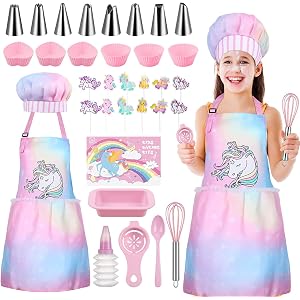 Grembiule Bambini Carino Con Tasca - Regolabile Per Cucina, Pittura E Baking