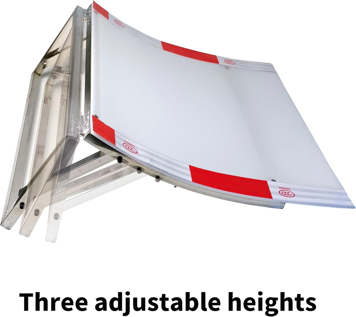 RC Car Jump Ramp-Portable,Foldable&Easy to Install,for 1/8 1/10 1/12 1/14 1/16 RC Car Jumping and Flying Exercises (50 * 60 * 19/21/22.5cm)