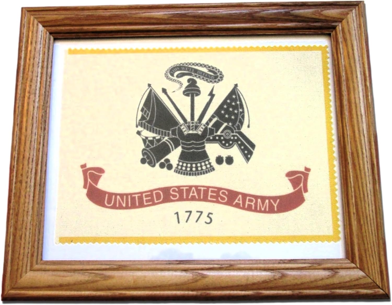 Framed American Military Flag, United States Army Flag, Infantry