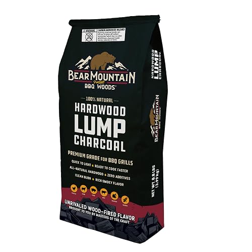 Bear Mountain BBQ Hardwood Lump Charcoal 8.8 Pounds