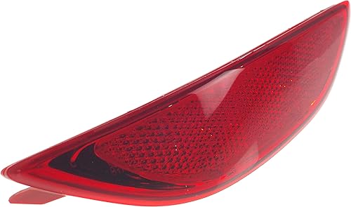 Miniatura 2 de Evan-Fischer - Reflector de parachoques trasero compatible con Hyundai Accent Sedan 2012-2017, CAPA, lado del conductor