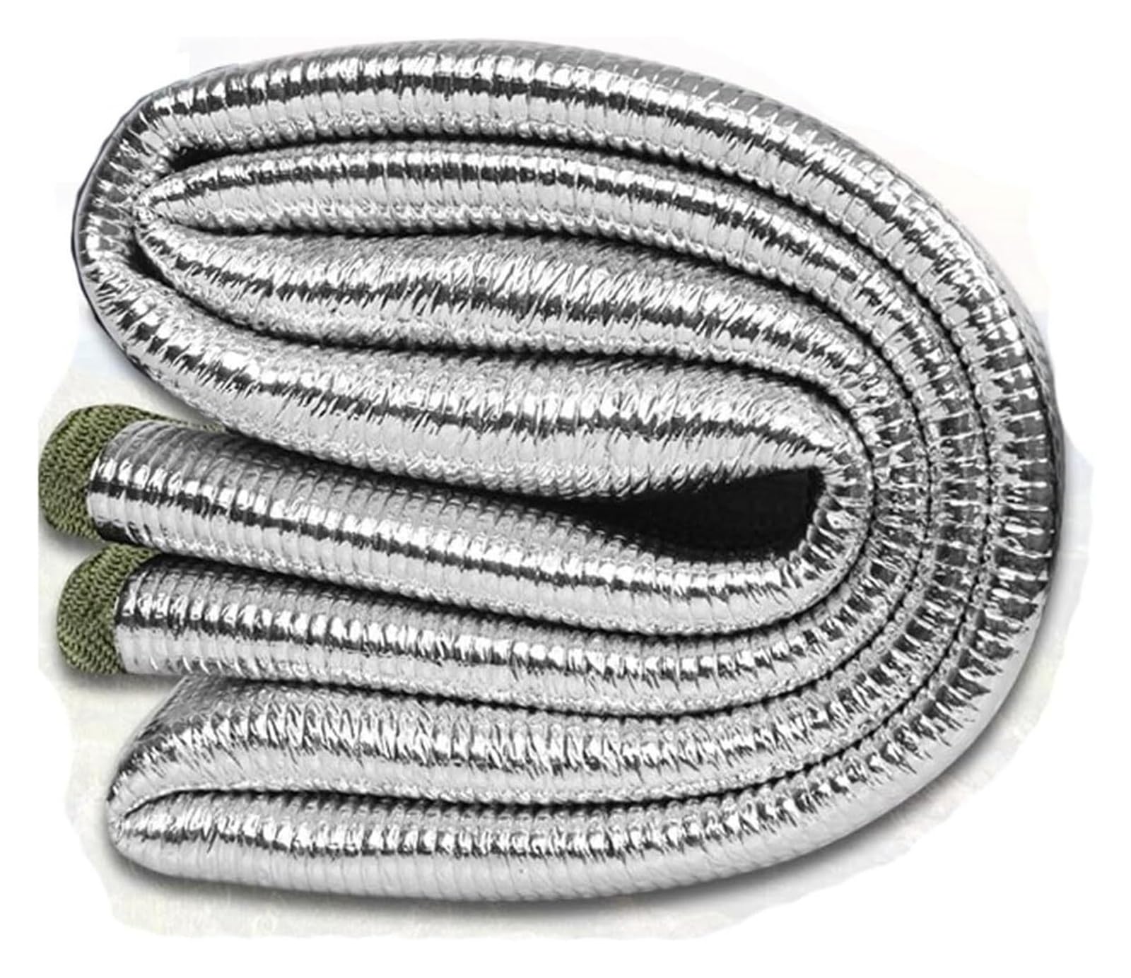 Campingmatte – Faltbare Schaumstoff-Isomatte mit Aluminiumfolien-Isolierung, 9 mm dicke, reflektierende Zelt-Bodenmatte