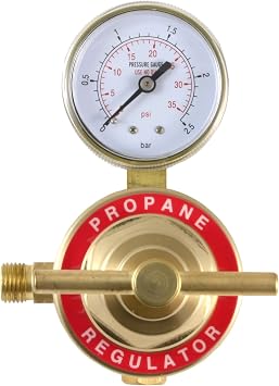 SUA - Pipeline Regulator for Fuel Gases - Inlet Connection 1/4 NPTF - Outlet Connection 9/16-18 LH