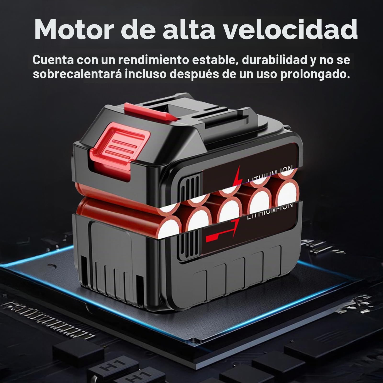 Soplador de Hojas, Soplador Aspirador de Hojas Ligero de 21V con 2 Batería y Cargador, Soplador Electrico con Bolsa Recolectora, Canal de Recolección de Aire, Interfaces para Jardín, Patio