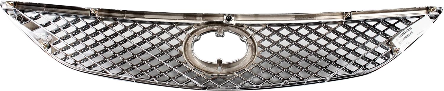 Garage-Pro Grille Assembly Compatible with 2005-2006 Toyota Camry Chrome Shell with Painted Gray Insert