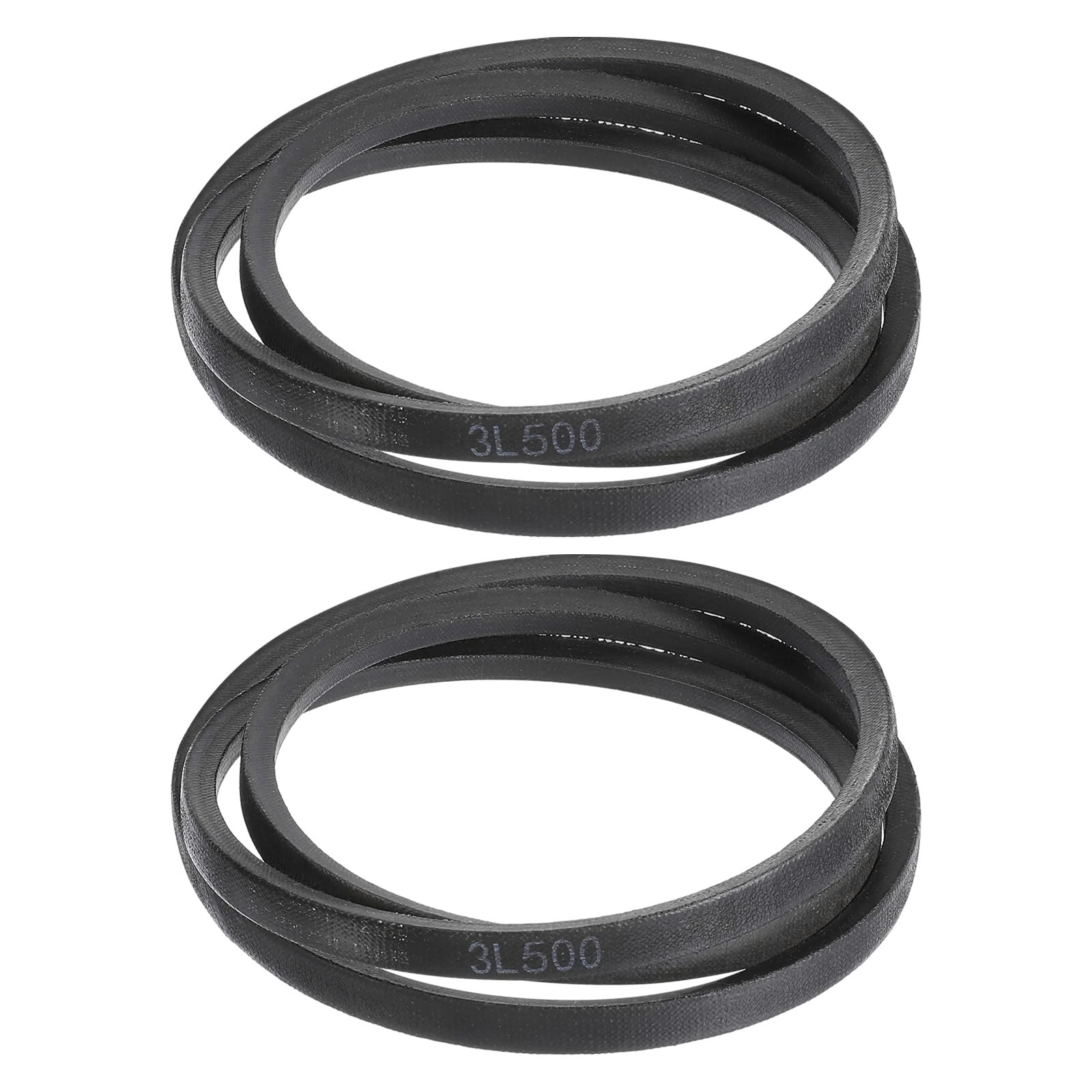 uxcell 3L240 Classic Wrapped Rubber V-Belt, 24"(610mm) Outside Circumference, 3L Profile V Belt 3/8" Width 7/32" Height — view 53