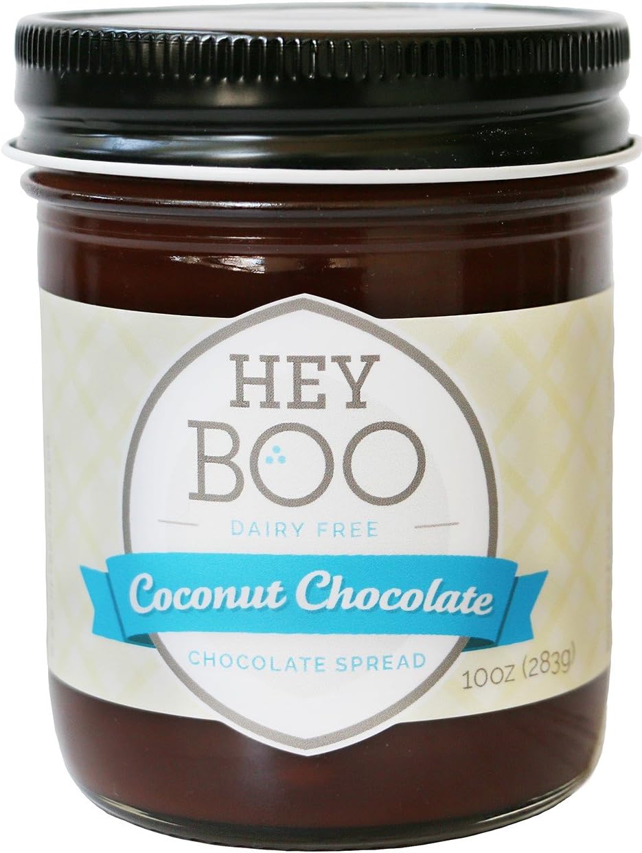 Coconut Chocolate Spread - Delicious - Coconut Milk - Dark Cocoa - Vegan - Wholesome - No Corn Syrup - Made in USA, 10 oz