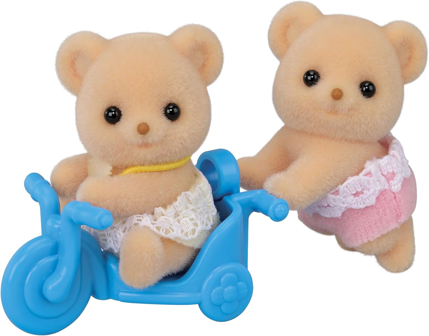 Sylvanian Families - 5853 Biscuit Gemini Bears Play Set with Animal Figures Bears Forest Animals Toy for Children from 3 Years Old