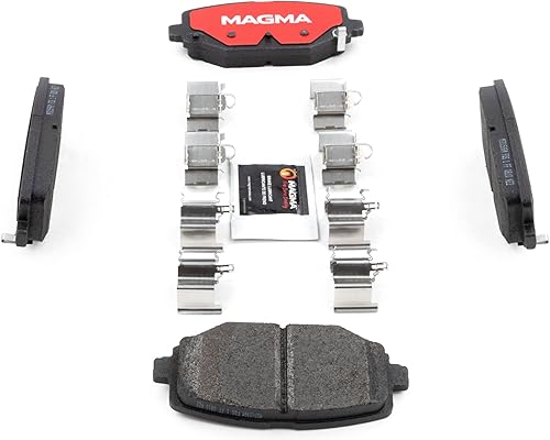 Miniatura 2 de MAGMA Fire Born Braking Severe Duty MSD1596M Pastillas de freno semimetálicas, traseras