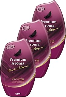 消臭力 プレミアムアロマ [まとめ買い] 部屋用 置き型 モダンエレガンス 400mL×3個 お部屋の消臭力 玄関 リビング 寝室 ルームフレグランス 消臭剤 消臭 芳香剤