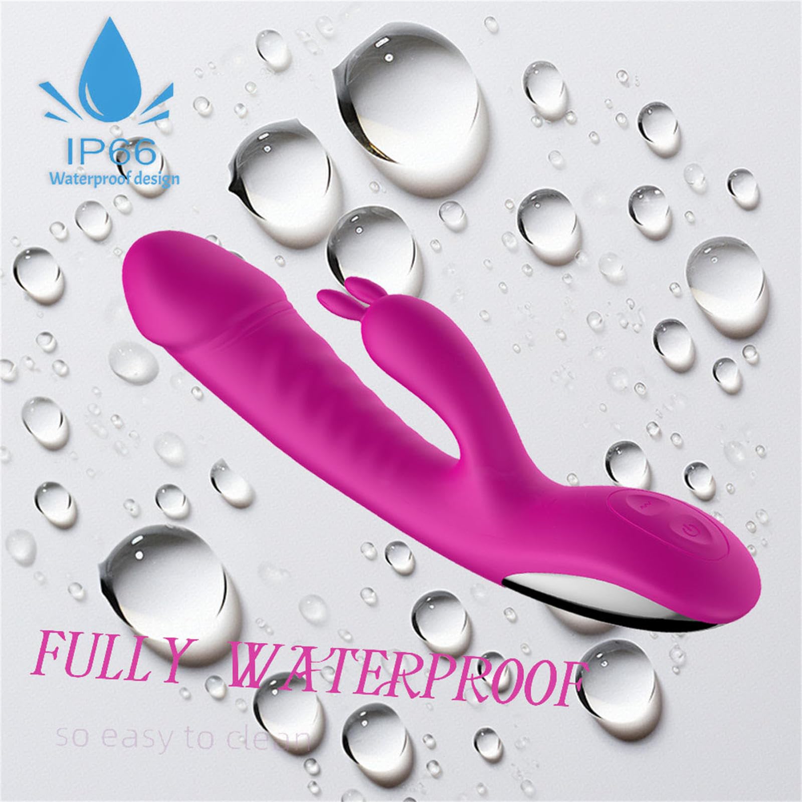 Vibratore G Spot Erotica Dildo Stimolatore Clitorideo Vibratore Massaggio punto G Dildo Vibratori Clitoride Stimolazione Del Punto G,Rosered