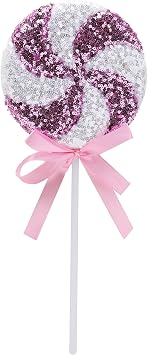 Christmas Concepts 36cm Giant Sparkly Sequin Lollipop Christmas Decoration Christmas Tree Ornaments 11 Colours Available