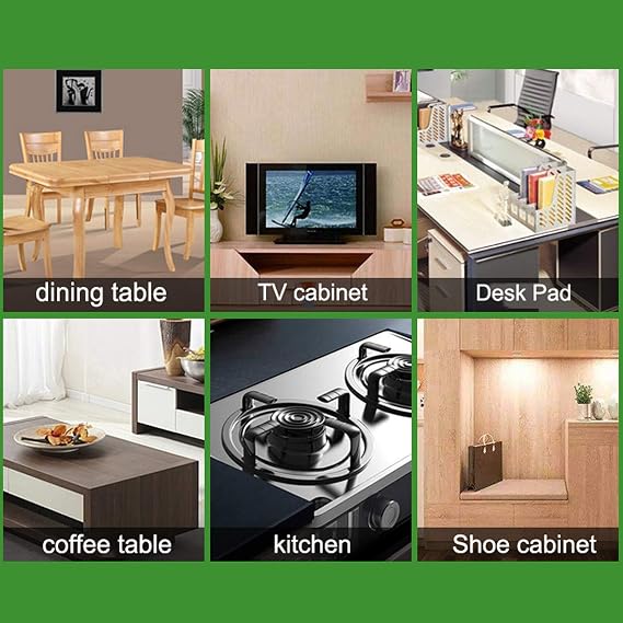 PVC Clear Table Cover Protector, 3mm Soft Glass Waterproof Cloth, Quality Crystal Clear Desk Pad Mat for Coffee, Dining, Writing (60x120cm/24x47in)