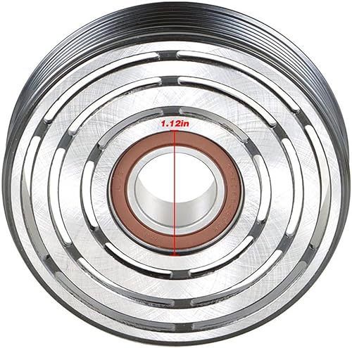 Miniatura 7 de labwork Kit de montaje de bobina de embrague del compresor del A/C de CA con reemplazo de polea para Ford F150 4.6L 5.4L 2002-2003