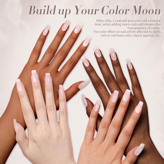 Esmalte en Gel Born Pretty Milky White 15ml miniatura 6
