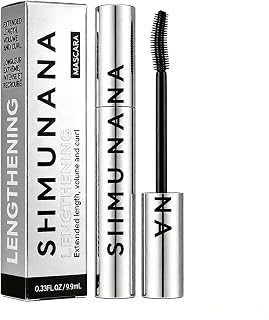 Lengthening Mascara, Waterproof Volumizing Curling Mascara Black