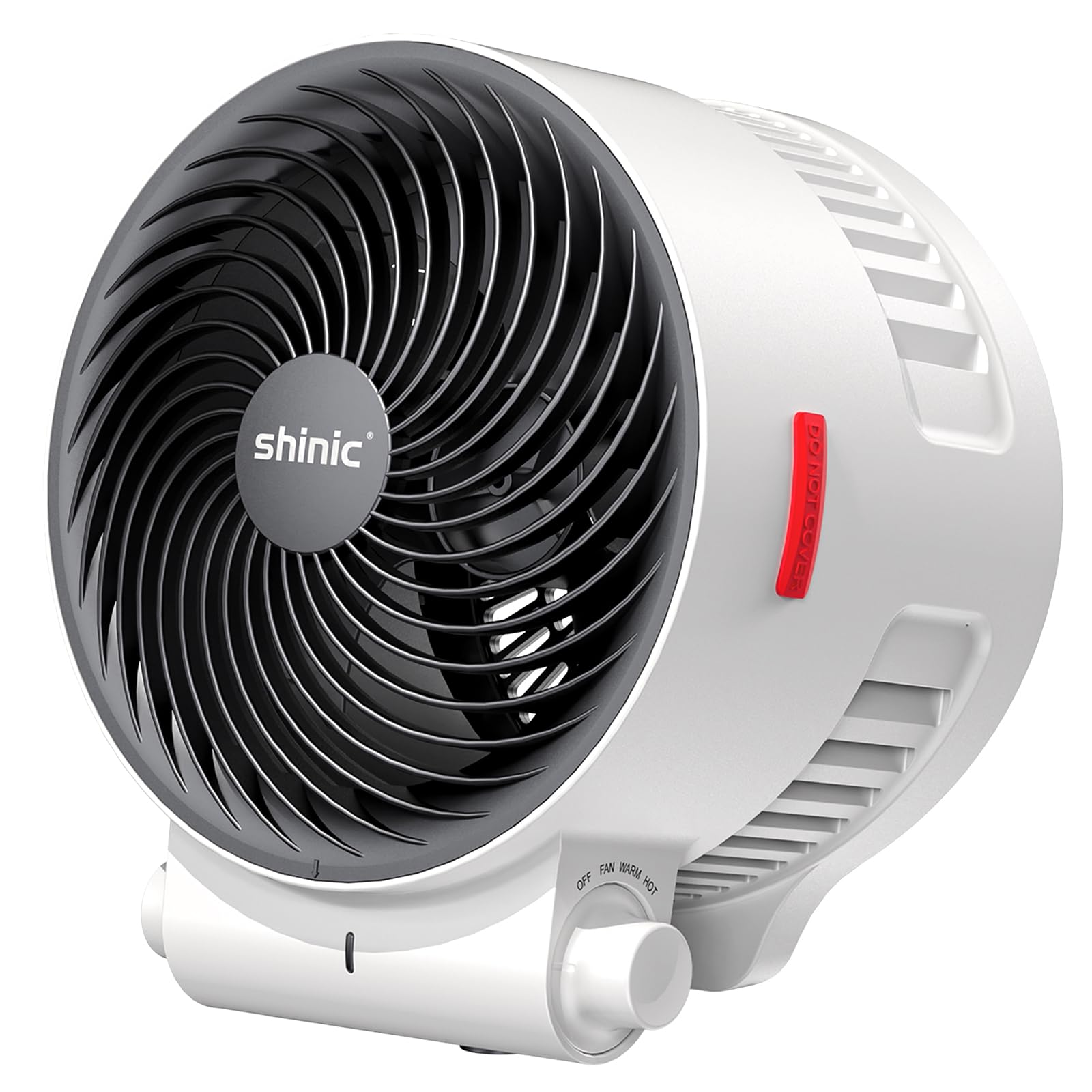 shinic Desk Fan and Heater Combo