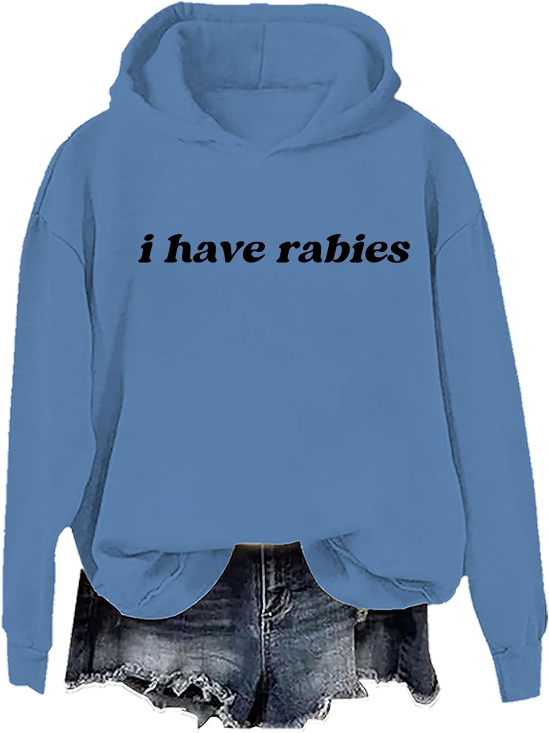 I Have Rabies Pullover Hoodie, Funny I Have Rabies Sweatshirt Long Sleeve Shirt For Women Men