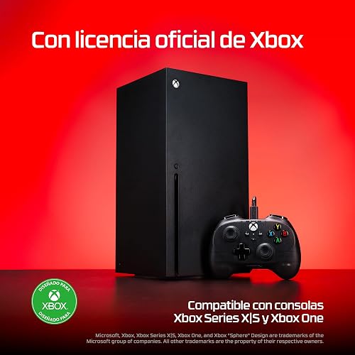 HyperX Clutch Tan - Manette gaming mini compacte noire avec câble pour Xbox Series X|S sous licence et fonctionnalité complète - 3