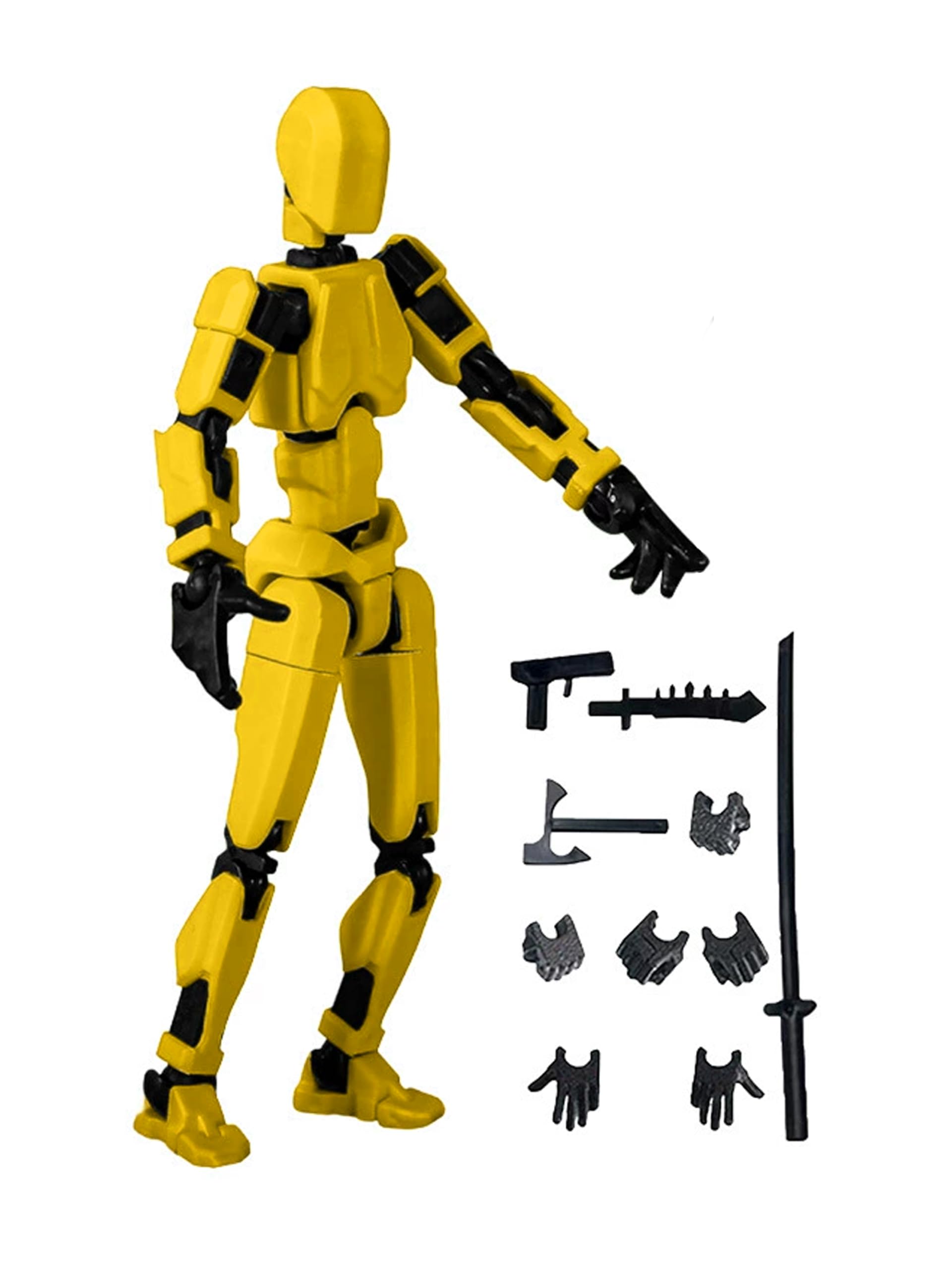 Amazon.co.jp: AAGWW 模型人形 武器付き フィギュア スケッチ用 関節が