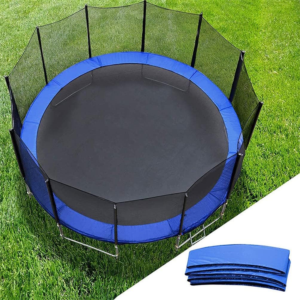 Trampoline Replacement Pad,10Ft 8Ft 6Ft Trampoline Spring Cover, Trampoline Replacement Pad Safety Spring Cover, Water-Resistant,10Ft,Blue