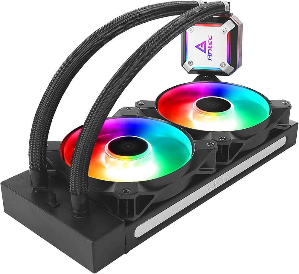 Antec Ultra-Thin CPU Block, Advanced Water Pump Design, PWM Fan, CPU Liquid Cooler thumbnail 3