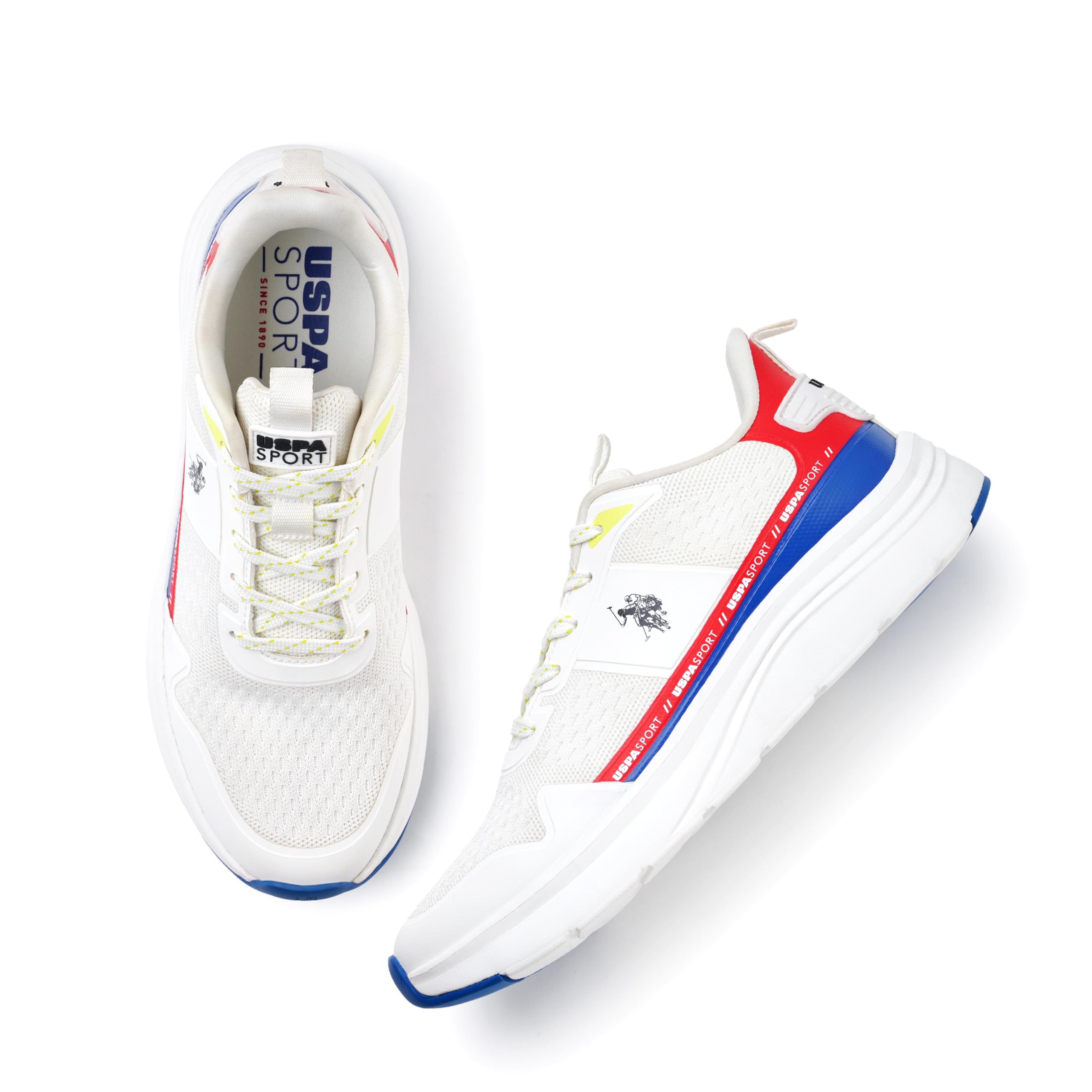 U.S. POLO ASSN. Mens KRUSSO Off White Sneaker - 7 UK (2FD23412A01) (B0CJFLW2G9) Amazon Price History, Amazon Price Tracker