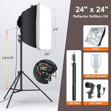 LINCO Lincostore Photo Video Studio Light Kit AM169