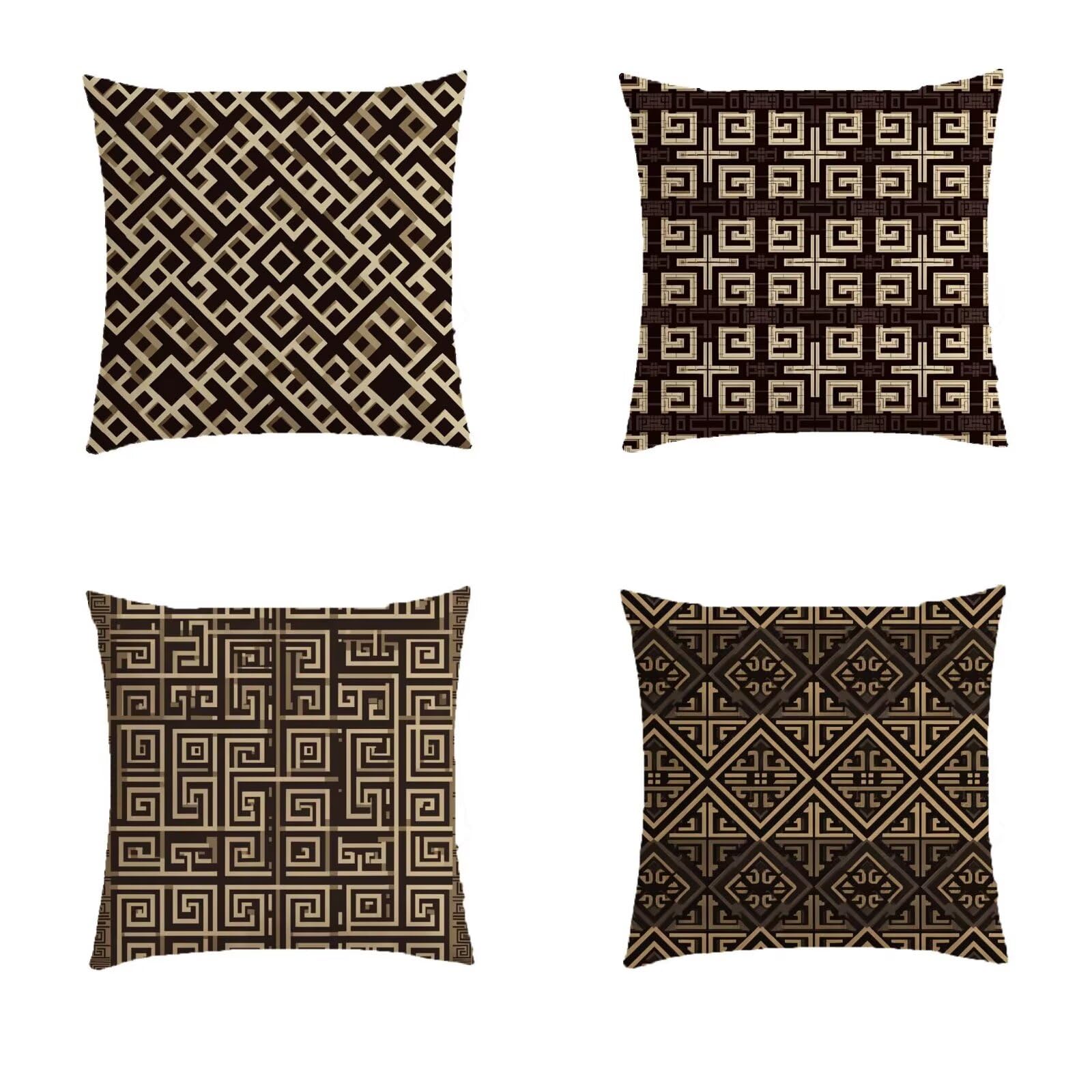 Housse coussin 70x70cm imperméable et déperlante pour salon de jardin extérieur