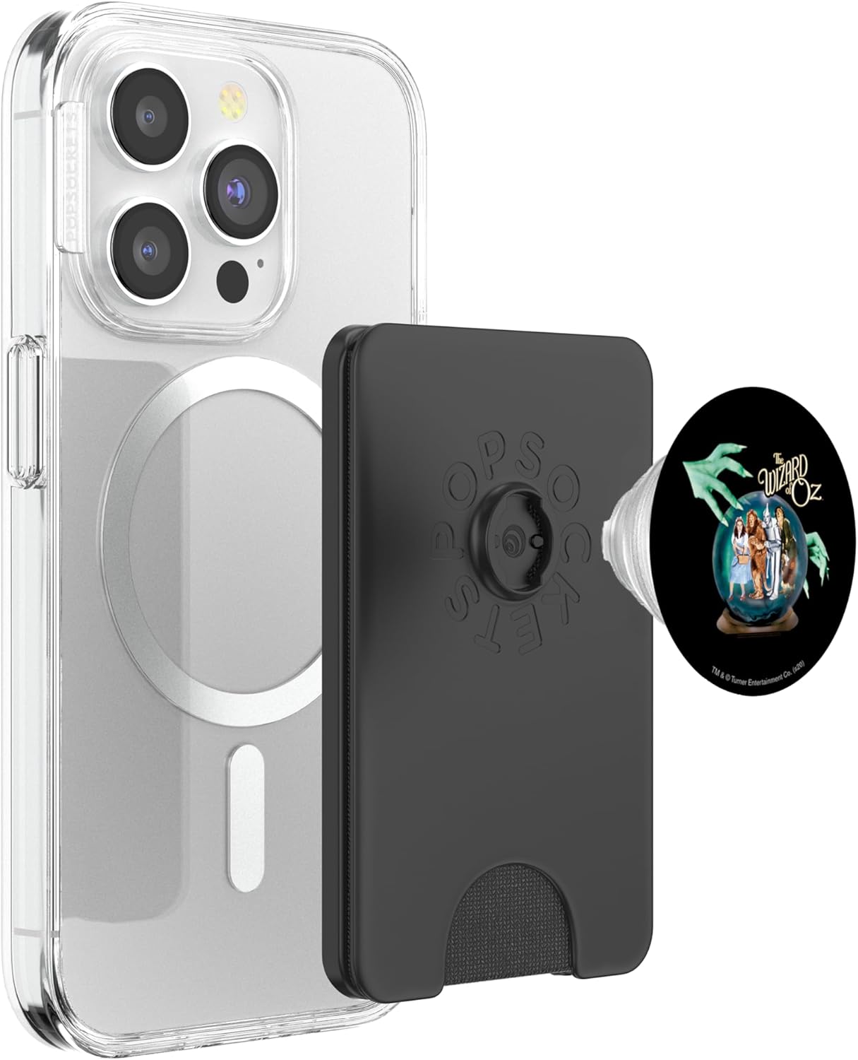 The Wizard of Oz Crystal Ball PopSockets PopWallet for MagSafe