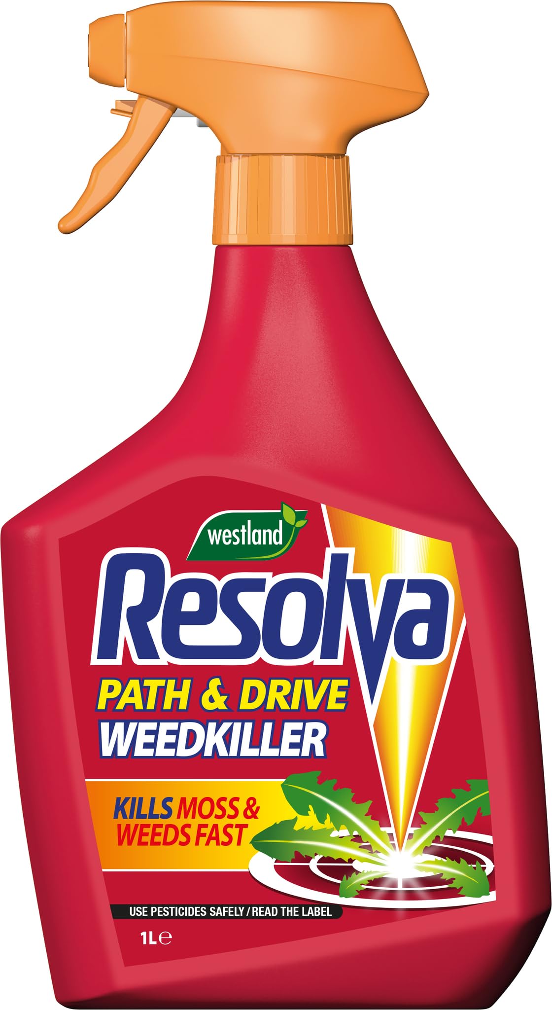 1L Path & Drive Weed Killer Spray, Kills and Controls Green Mould and Algae, Ideal for Patios, Paths and Driveways…