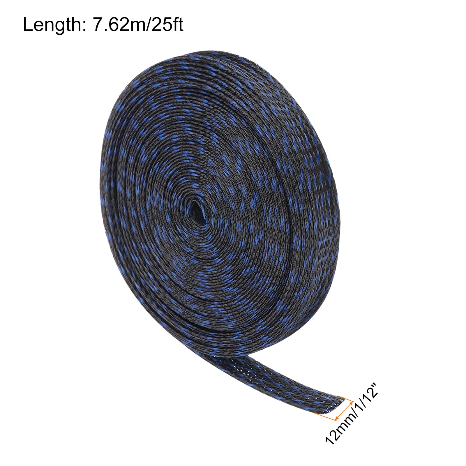 Rebower 25ft PET Expandable Wire Loom 1/2 Inch - Image 2
