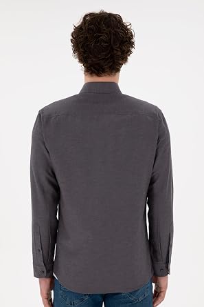 U.S. Polo Assn. Erkek Beyaz Gömlek Basic 50296777-VR013