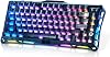 GravaStar Mercury V75 Gaming Keyboard with 0.005mm Rapid Trigger, Tenkeyless, Polling Rate 8000Hz, 0.125ms Ultra-Low Latency, Wired, Detachable Cable, 75% Layout, US Layout, Semi-Aluminum Frame