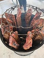 Vista 3 de Pit Barrel Cooker Hanging System for 18 Inch Weber Smokey Mountain Increased Cooking Capacity Hooks Achieve Pit Barrel Style Results